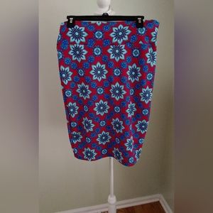2/$15 LuLaRoe Simply Comfortable Floral Skirt NWOT